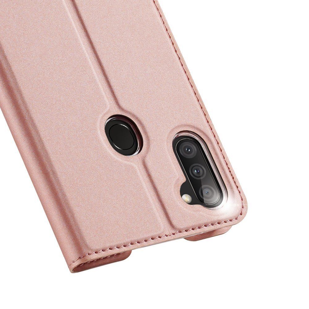 Etui Dux Ducis Skin Pro Z Klapką Do Samsung Galaxy A11 / M11 Różowy