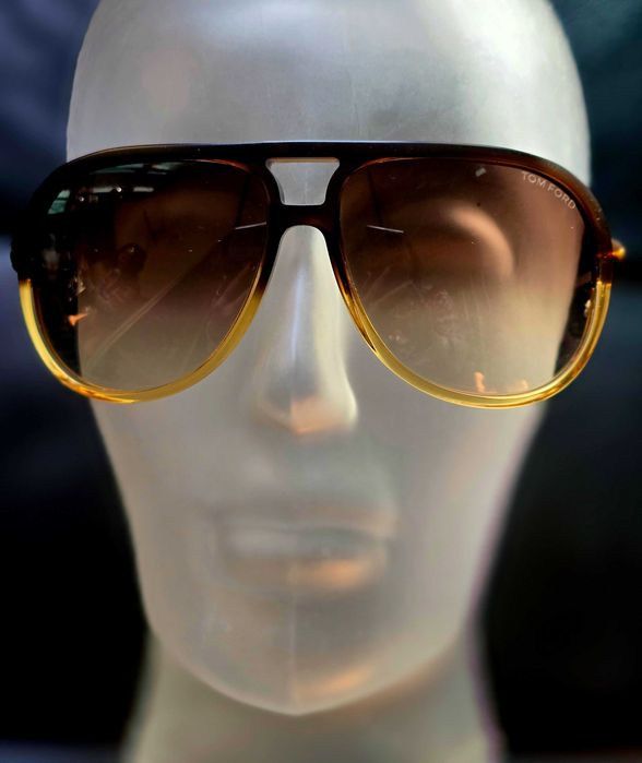 Tom Ford okulary unisex a'la Ray Ban, pilotki aviator NOWE