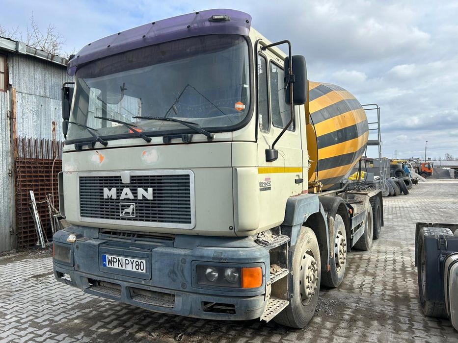 Betonomieszarka gruszka Man F2000