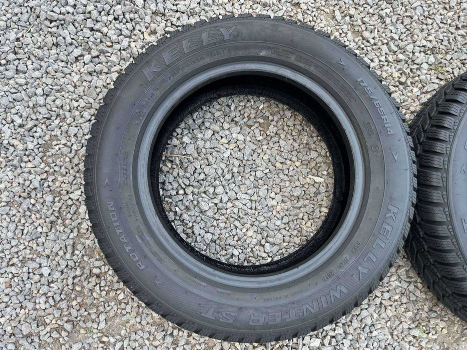 Opony 175/65R14 Kelly Winter ST Zima 2sztuki 6,15mm bieżnika