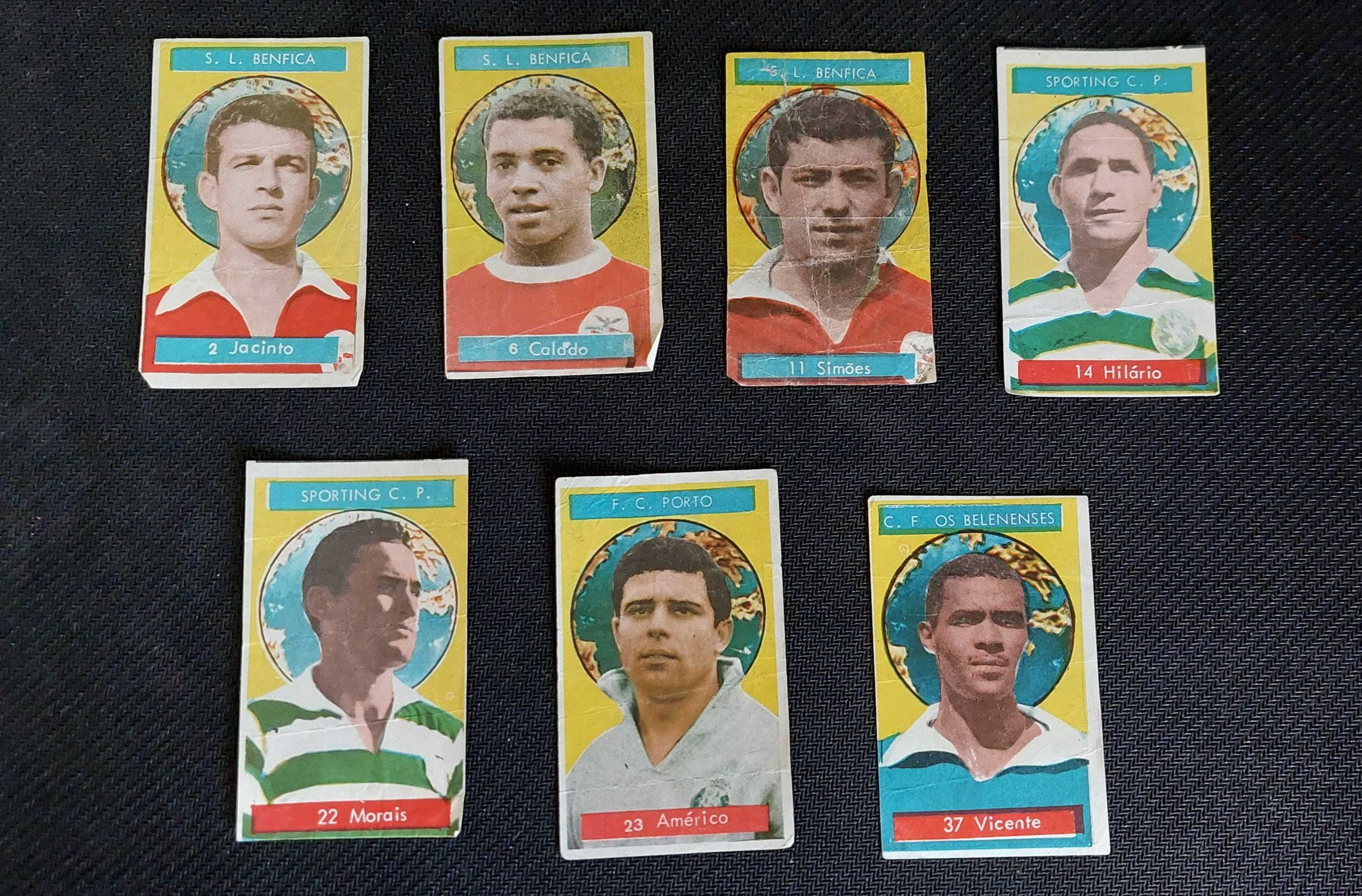GIgantes do Futebol Português 1964/65 (A Francesa) Cromos Caramelos
