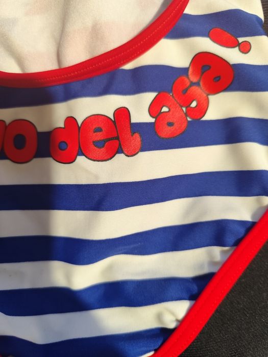 Jednoczęściowy kostium kąpielowy na nieregulowane ramiączka rozm 80/86