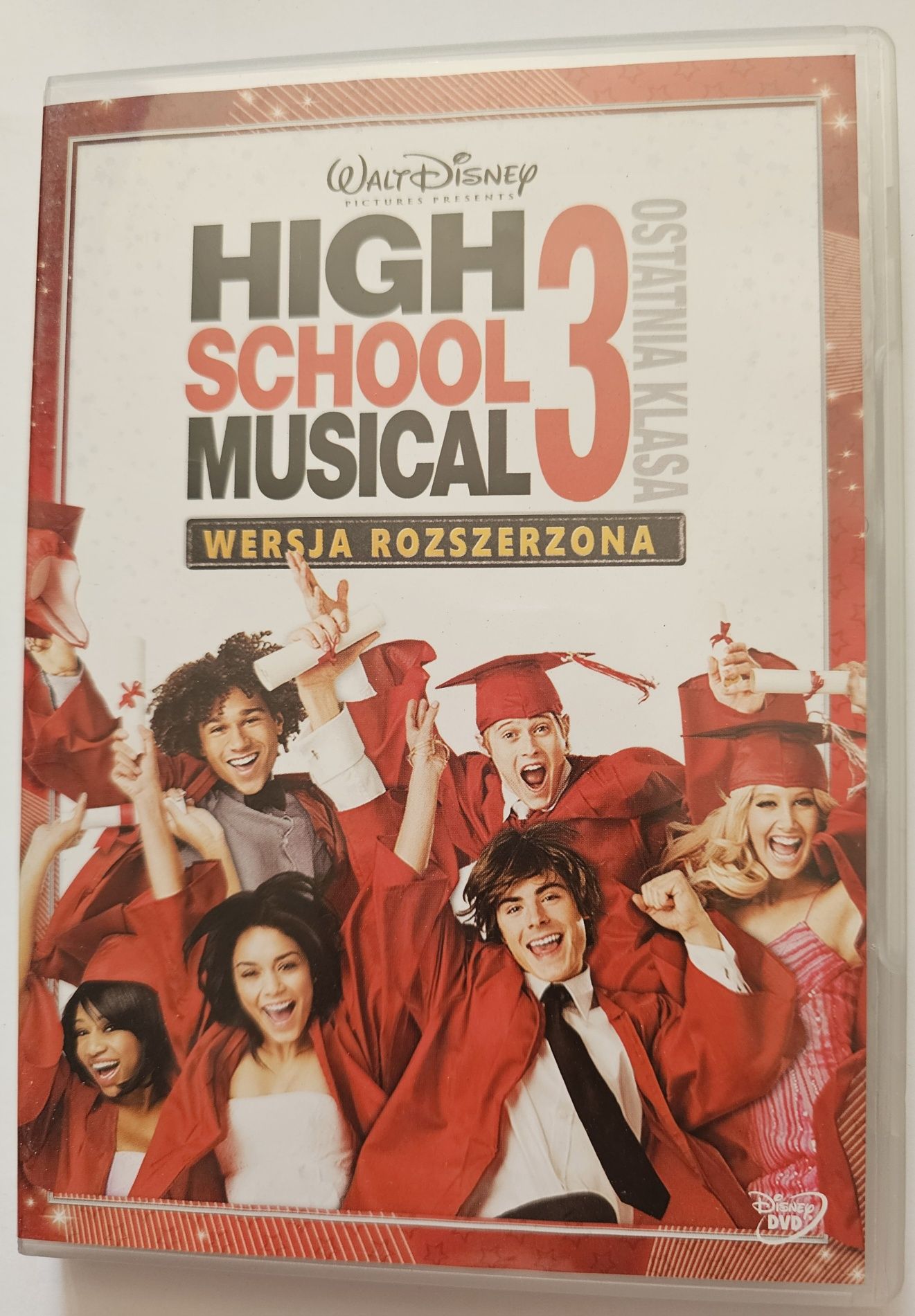 High School Musical zestaw 3 dvd film Zac Efron