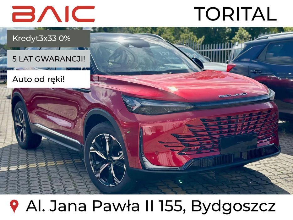 BAIC 7 Instalacja gazowa za 1zł! OC/AC za 1 zł. Auto od ręki. 5 lat gwarancji