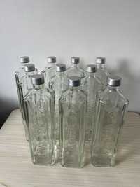 Karafki szklane na wode 10zl/sztuka 0,75 zakrecane