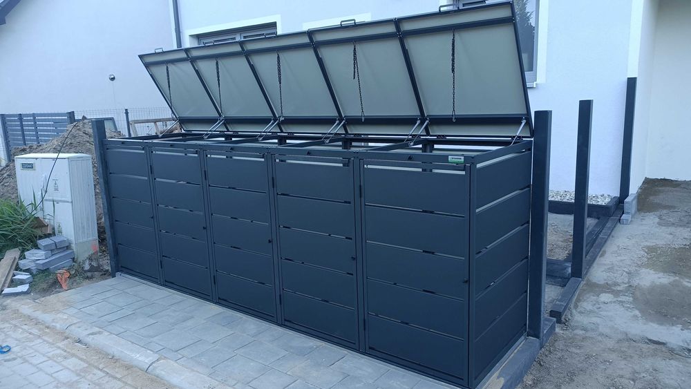 Obudowa Zabudowa Kosza Pojemnika Wiata Śmietnikowa Domek Narzędziowy