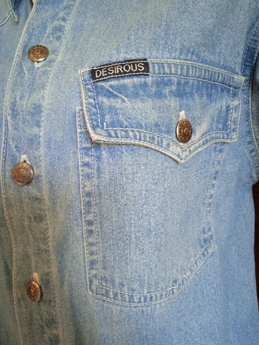 Рубашка джинсовая