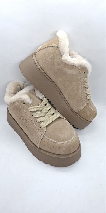 Жіночі зимові уггі р36-40 ботинки замшеві кросівки теплі Hengji теплі