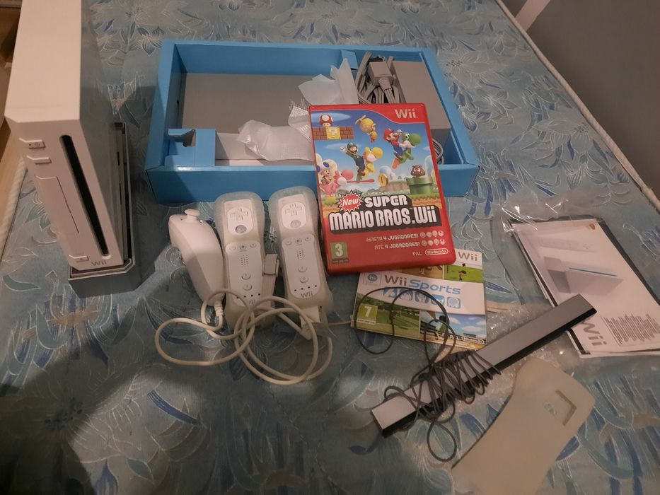 Consola Nintendo wii mais acessórios