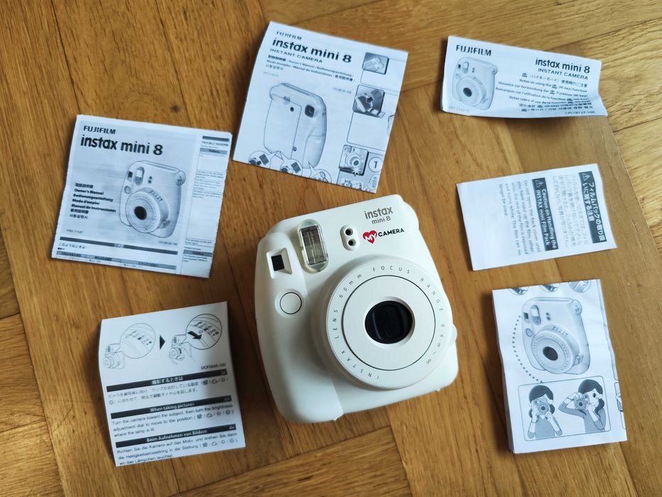 Fujifilm instax mini 8 - super aparat do zdjęć natychmiastowych