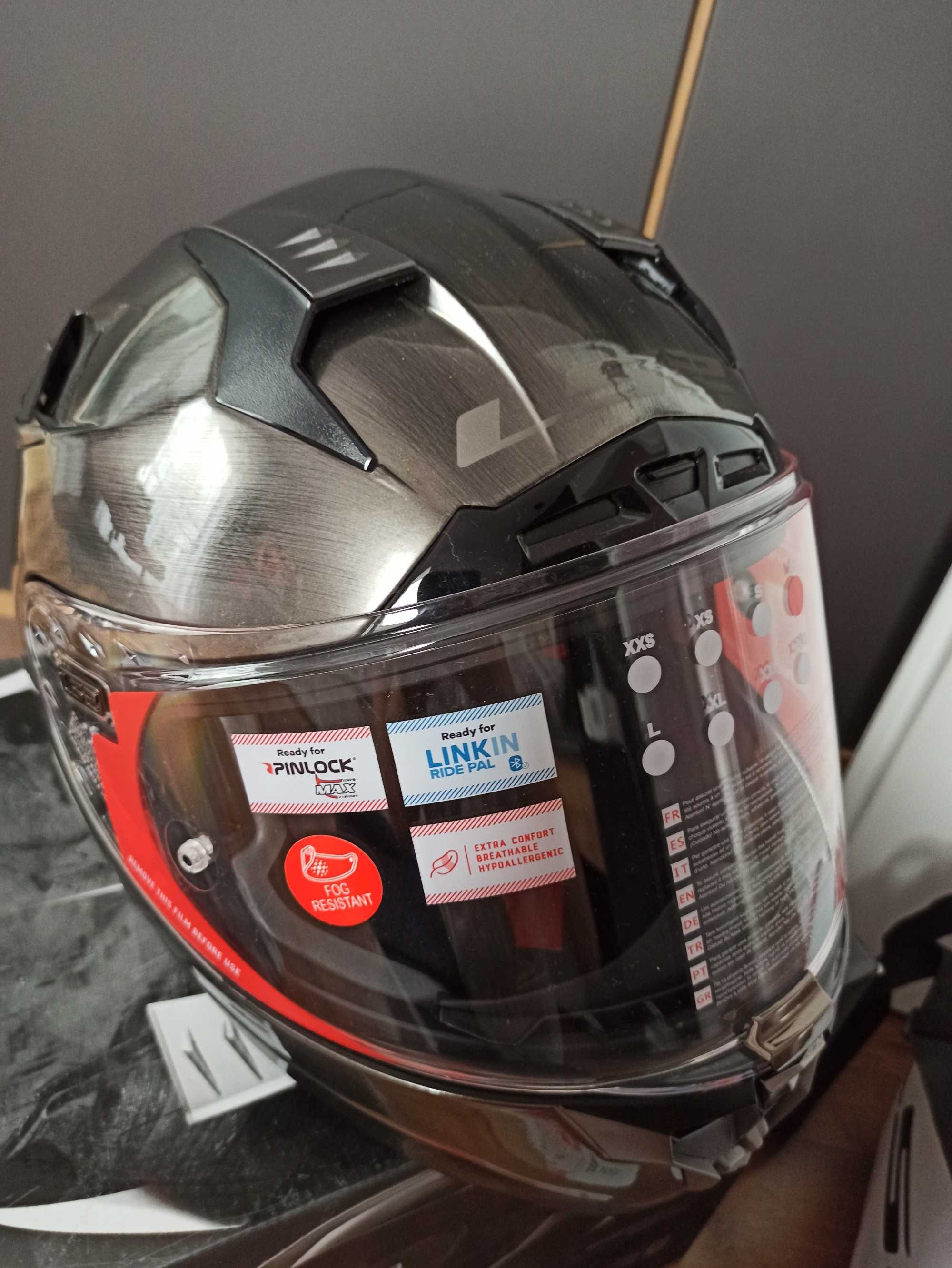 Kask LS2 model  FF327 CHALLENGER w grafice  JEANS TITAN rozmiar M