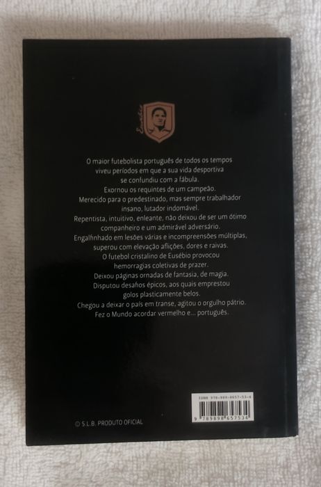 Livro Eusébio - Produto Oficial