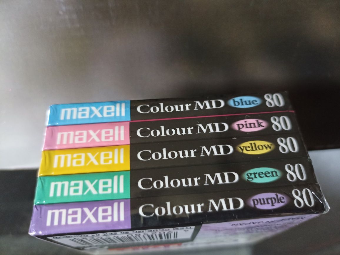 Minidisc Mini disc maxell 80 color