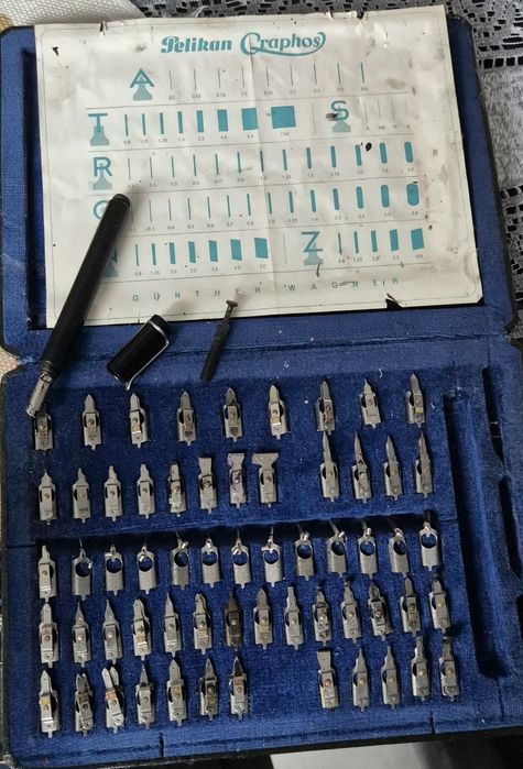 Zestaw do kaligrafii 60 elementów