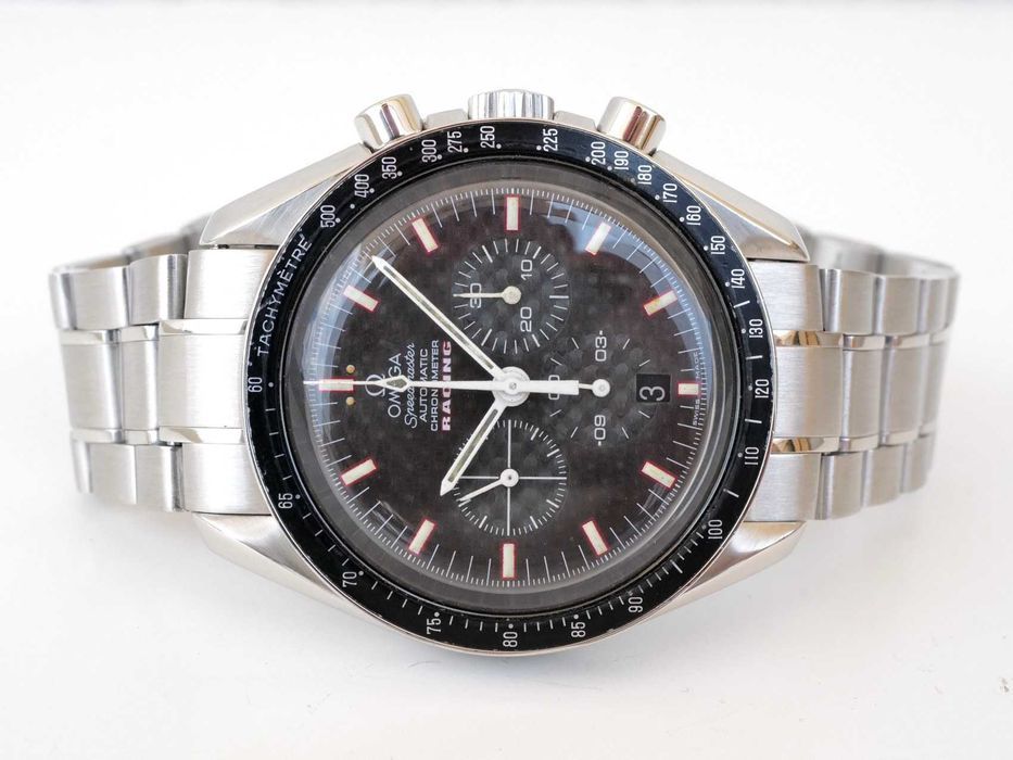 Omega Speedmaster Racing Chronograph Carbon Dial 42mm