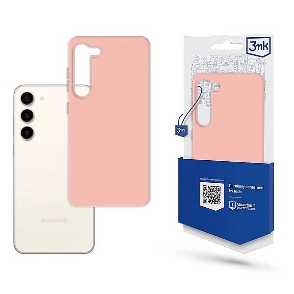 Etui 3mk Matt Case na Samsung Galaxy S23+ - różowe