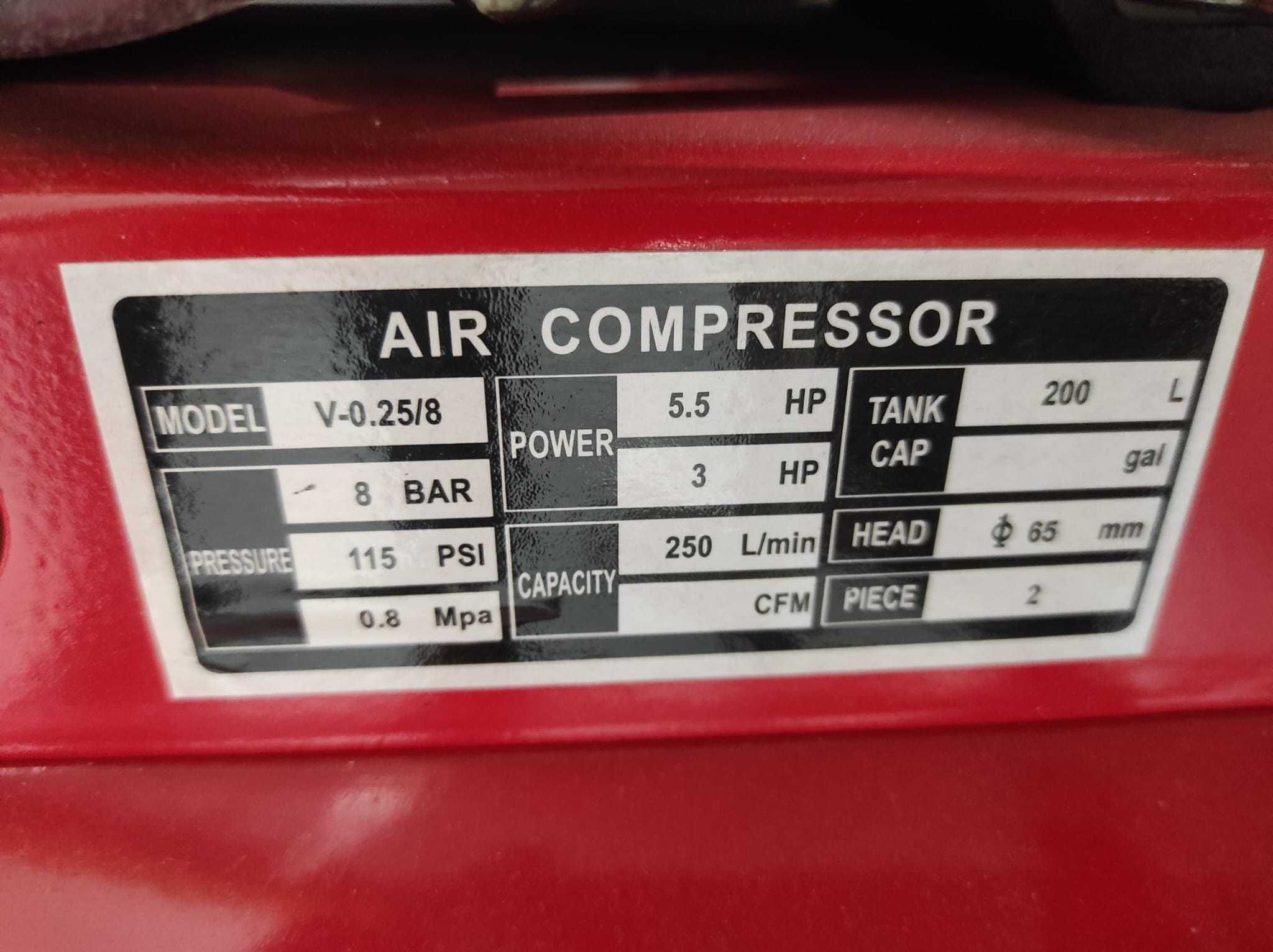 Compressor Elétrico/Gasolina
