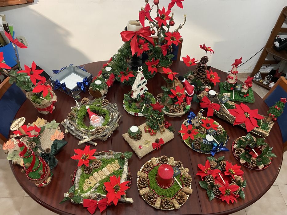 Centros de mesa, grinaldas e coisas giras e diferentes