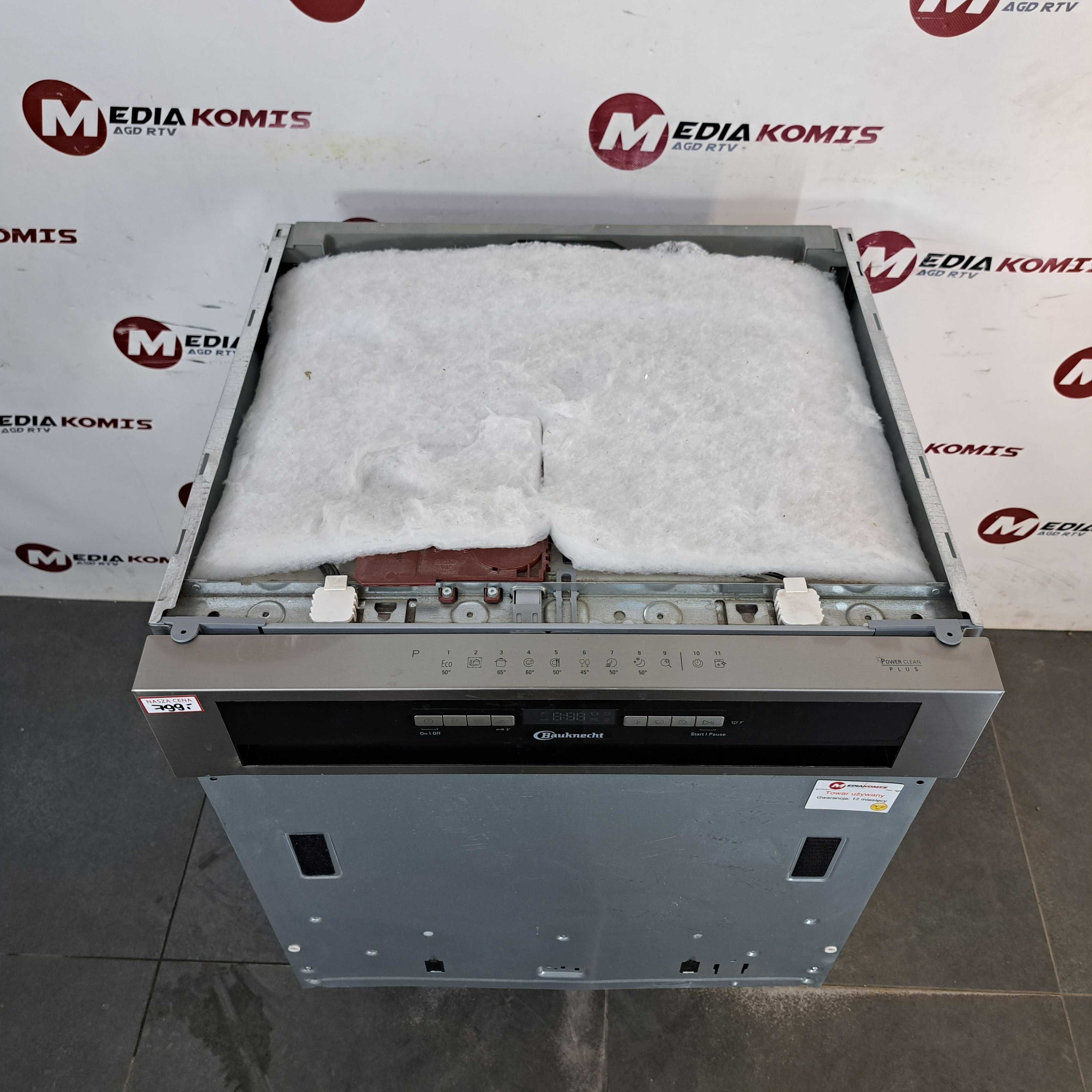 Zmywarka Bauknecht B6B D841A X (12 mscy gwar) C / 41dB / 9prg / 14 kpl
