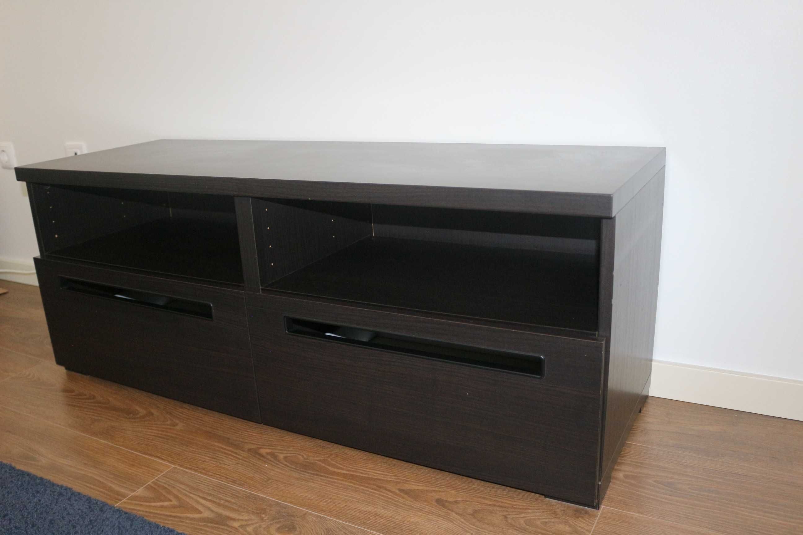 Móvel TV Castanho/preto IKEA em bom estado