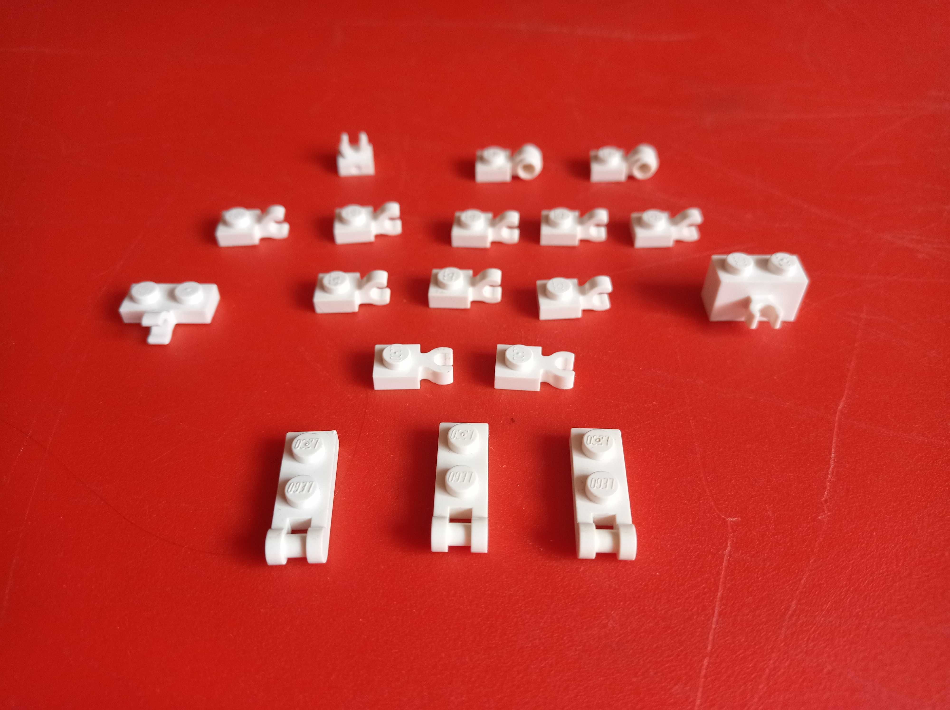 Klocki Lego City, biały mix (6), zaczepy