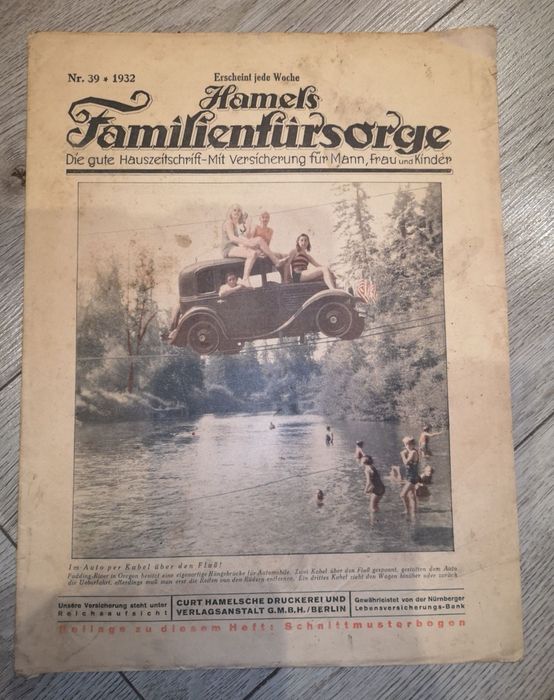 Stara gazeta niemiecka