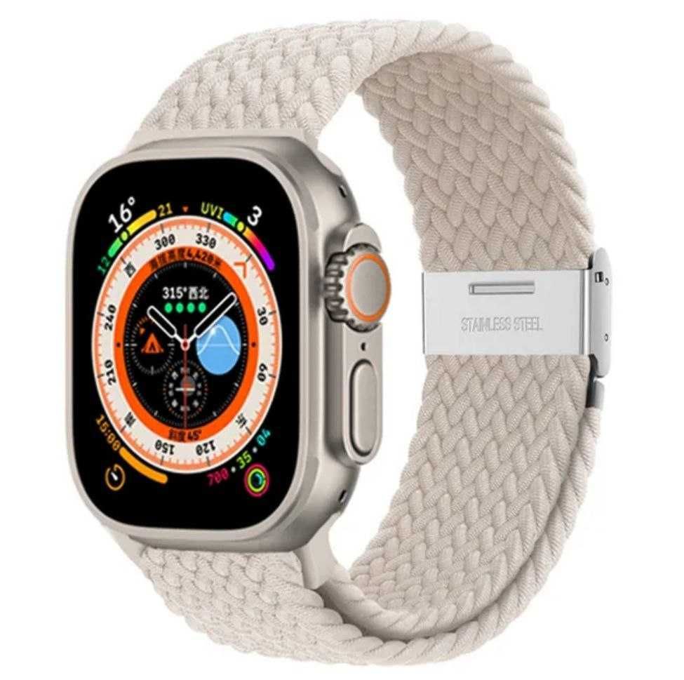 Ремешок на часы нейлоновый браслетик Apple watch ultra 7 8
