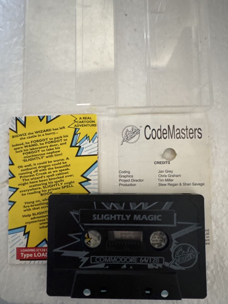 Slightly Magic - gra na Commodore 64 128