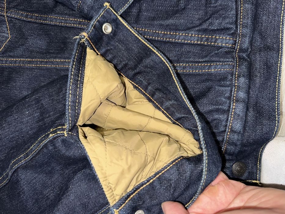 Курточка шерпа Levis джинсовая Xl