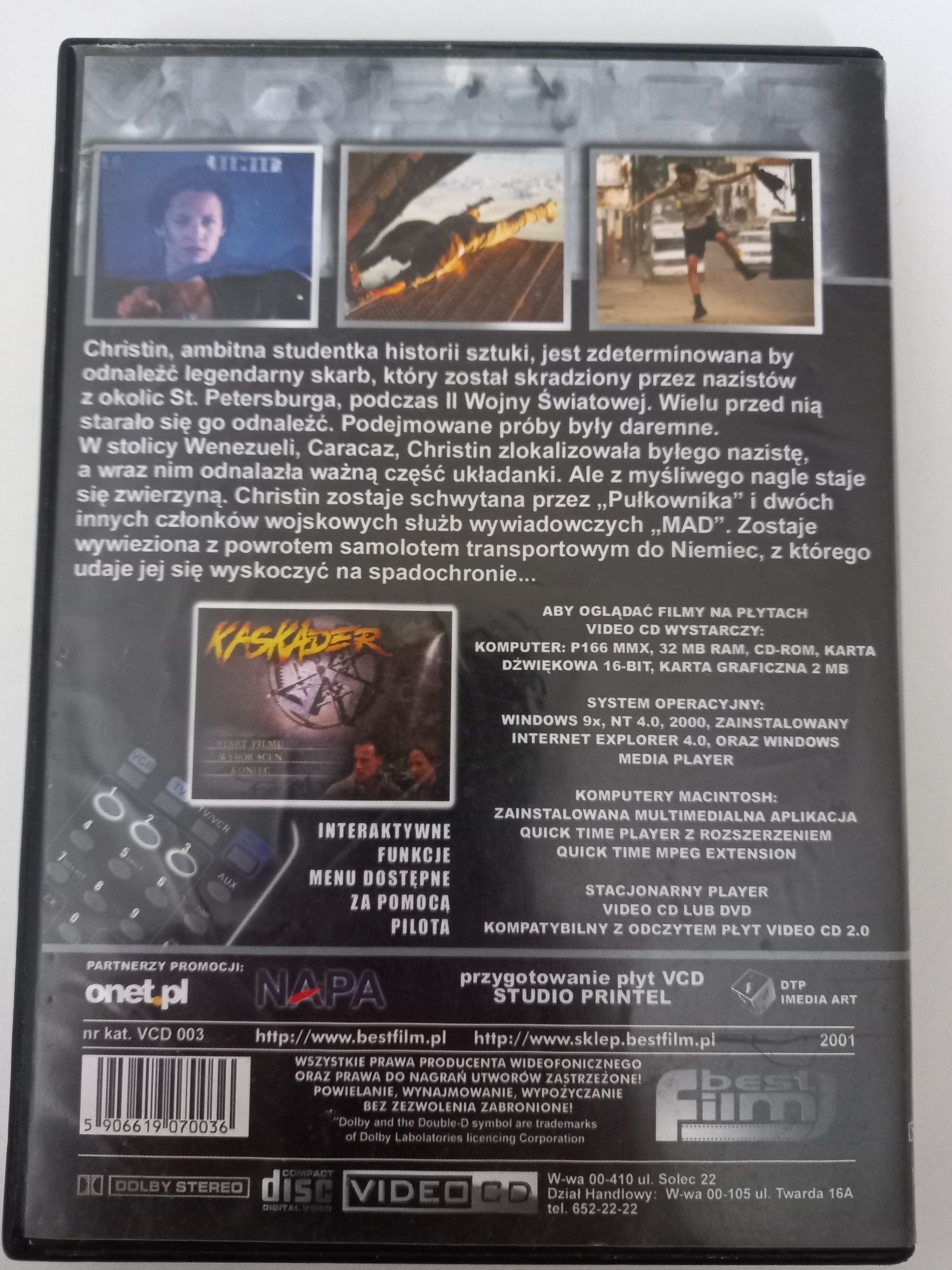 Film Kaskader Video CD