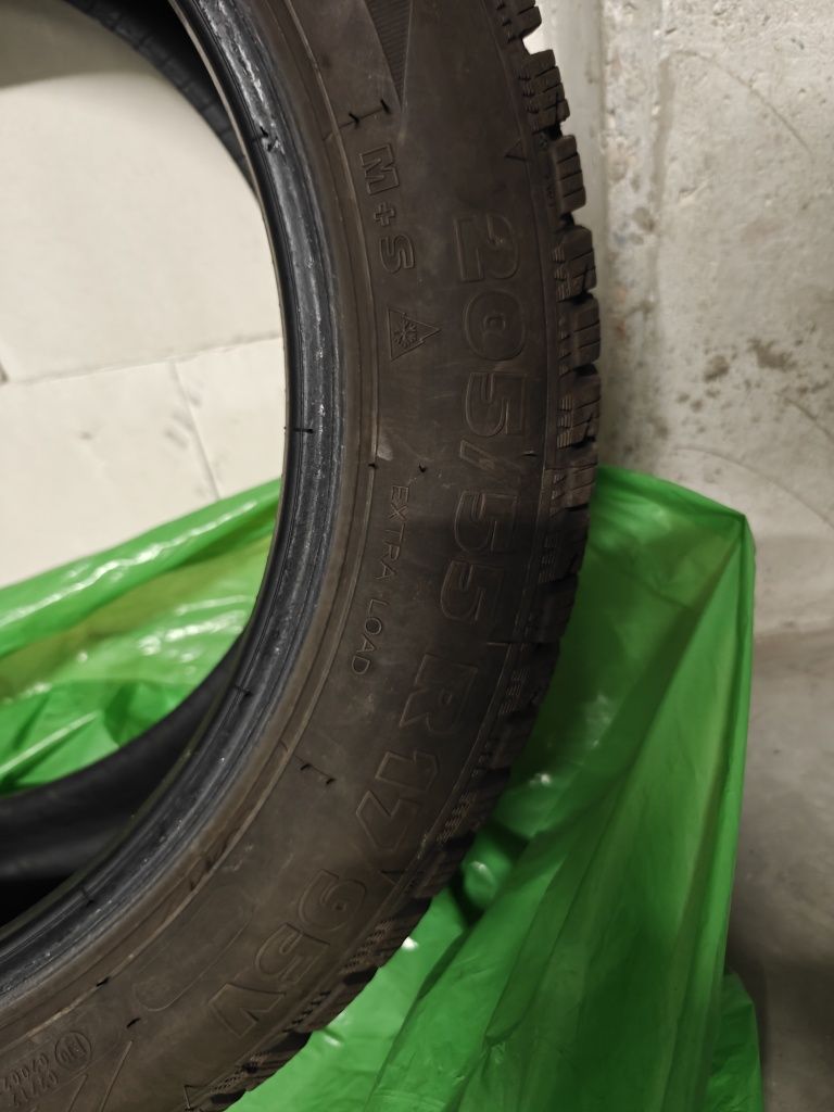 Opony zimowe Taurus 205/50 R17, jak nowe, 2023r