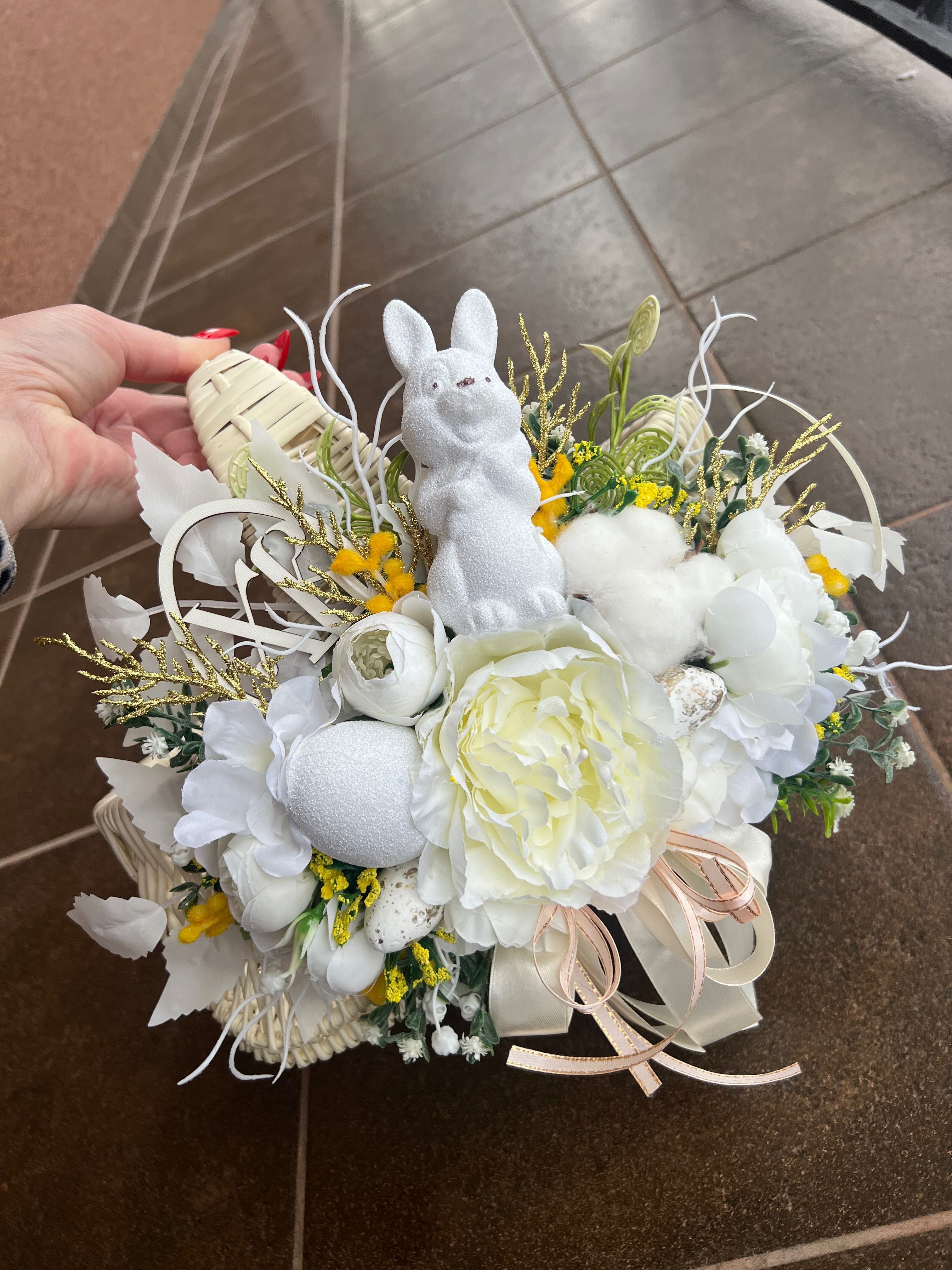 Прикраса на кошик(корзину) пасхальний декор великодній