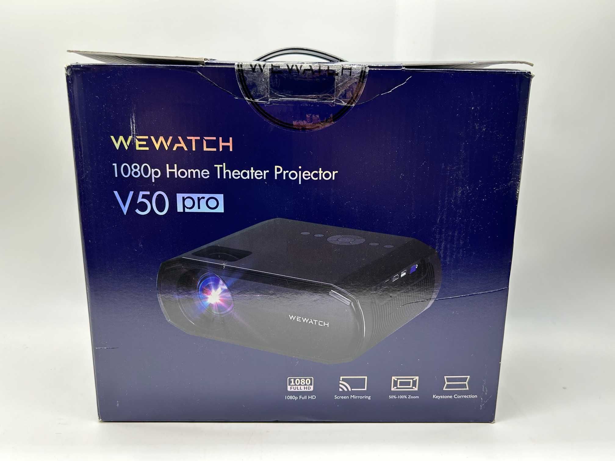 Projektor WeWatch V50 Pro Full HD 1080 WiFi Bluetooth 5G Natywny 1080P