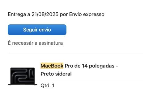 Macbook pro 14” novo caixa por abrir