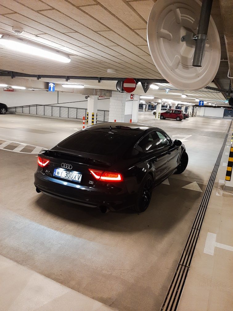 Auto do ślubu.Audi A7