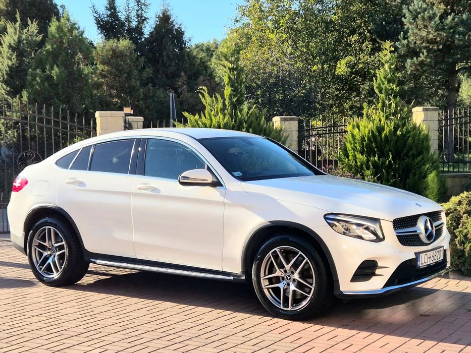 Mercedes-Benz GLC COUPE 220D 4 Matic, Salon PL. Pakiet AMG, 100% bezwypadkowy.