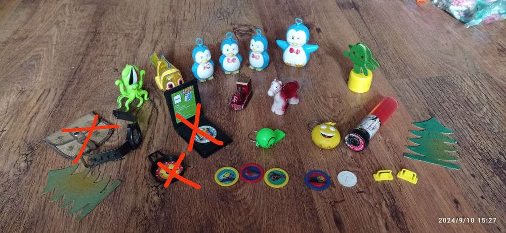 Małe zabaweczki dla dzieci.