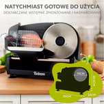 Krajalnica Twinzee 150W – Stal Nierdzewna, 0-15mm, Czarna! Nowa!