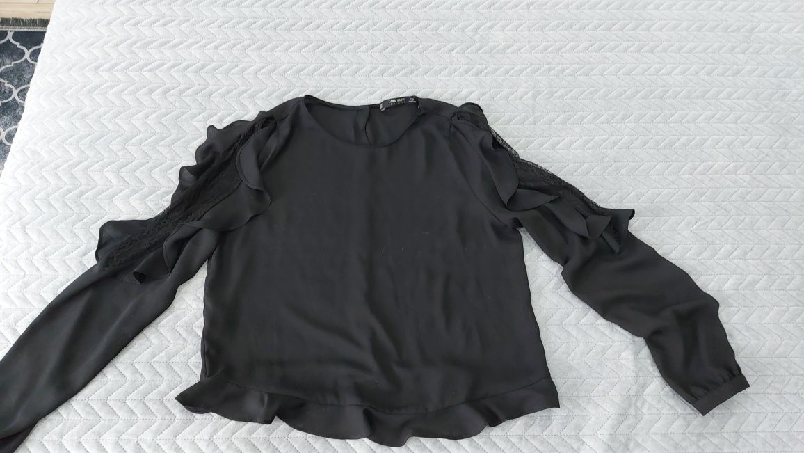 Bluzka czarna Zara roz S