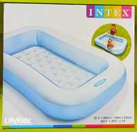 Детский надувной бассейн Intex 57403, 166х100х28 см