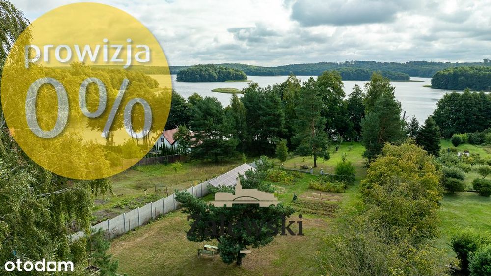 0,5ha prywatności z domem nad jeziorem Barlineckim