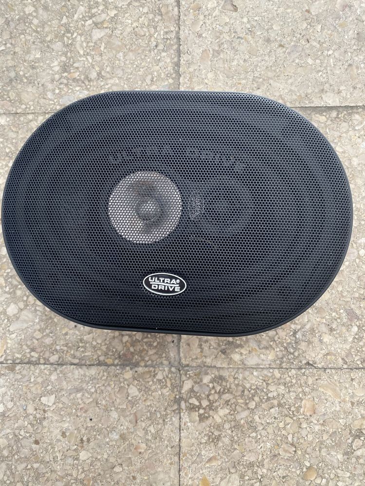 Colunas Ultra Drive UDS 3/69B 6x9” – Novas, som potente!