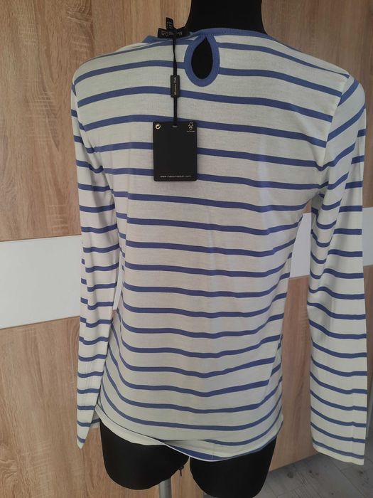 Koszulka typu longsleeve Massimo Dutti