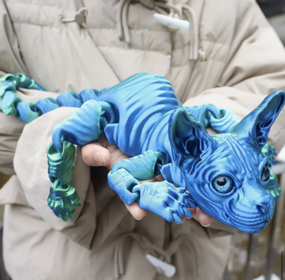 3D іграшка, кіт 50 см.