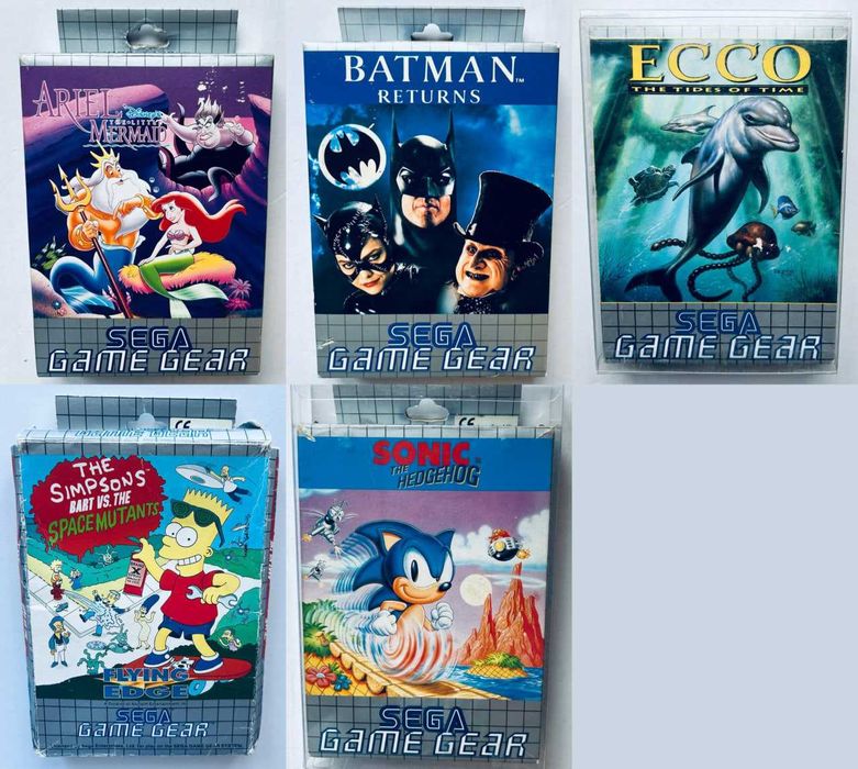 Ігри Dreamcast, Saturn, Game Gear, Genesis, Mega Drive, Master System