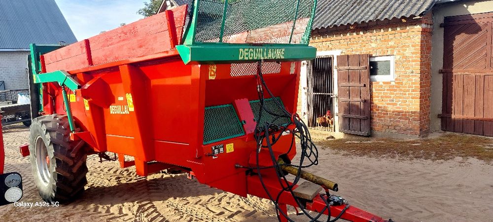 Rozrzutnik obornika Deguillaume nie leboulch jeantil rolland