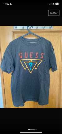 T shirt estampada da guess