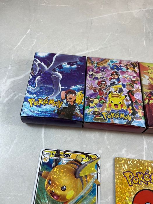 Zestaw kart Pokémon Go 3x55 sztuk w opakowaniu wysyłam fabrycznie nowe