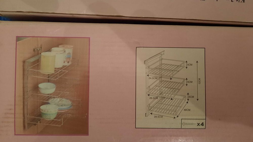 Kit 3 Cestos - Prateleiras