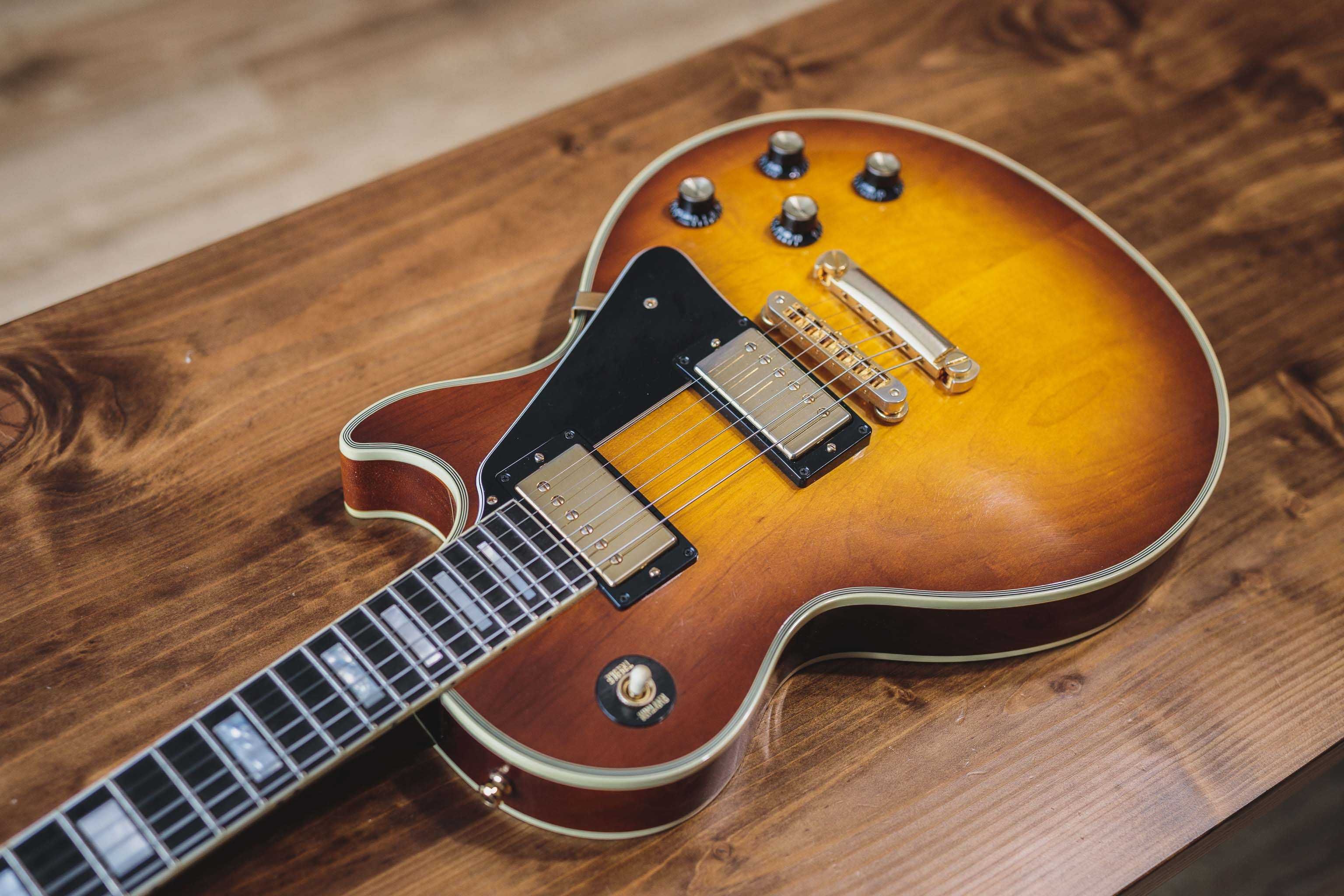 Gibson Les Paul Custom Faded Tobacco VOS (Custom Shop) + futerał